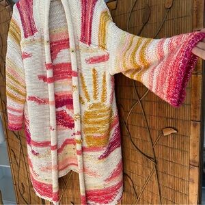 Anthropologie daily practice sun cardigan